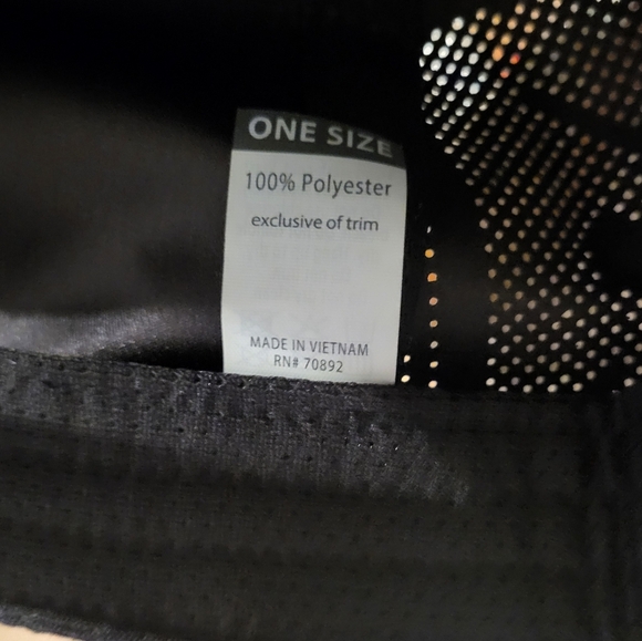 LOT of TWO! Layer 8 Black Performance Running Hat Ball Cap Adjustable Hat NEW! - Picture 4 of 8